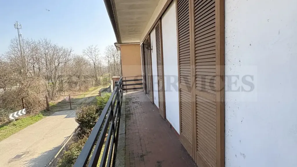 Balcony - Villa with Garden in Garlasco