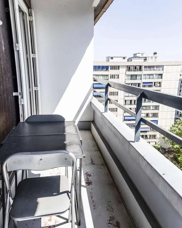 Balcon - Appartement avec vue sur Lyon au 10ème étage