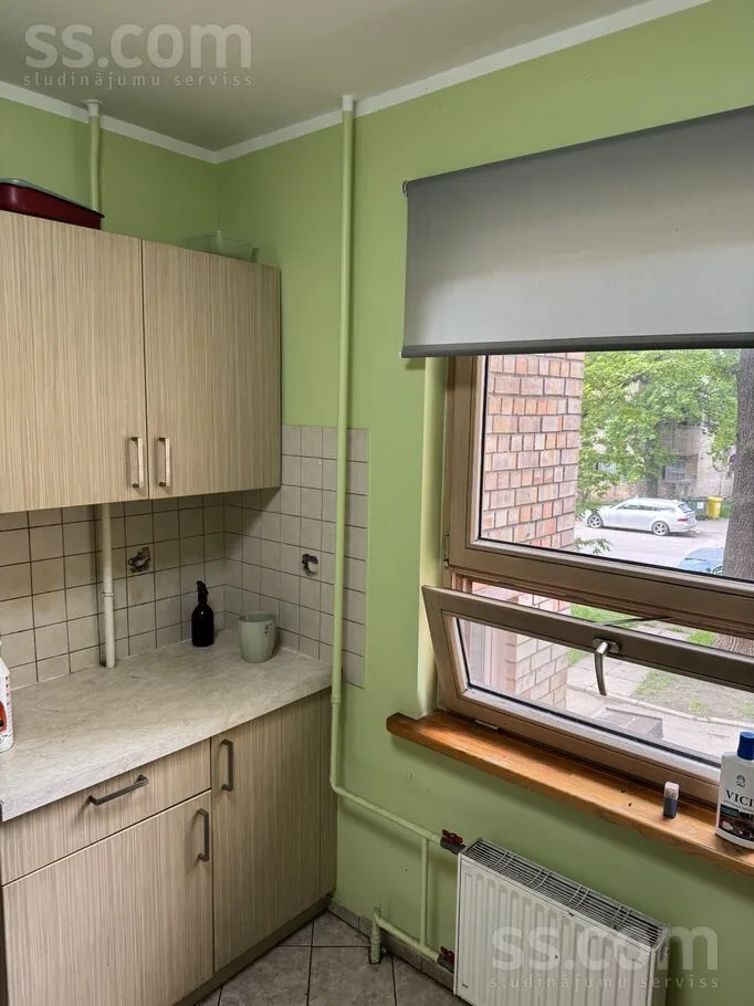 Köök - Two-Bedroom Flat with Balcony in Riga Centre