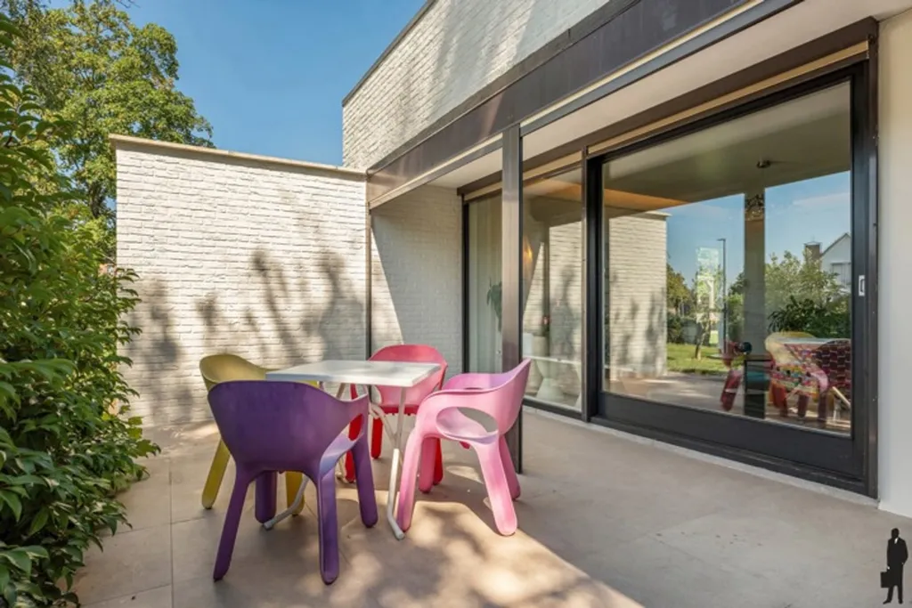 Terrasse - Architectenwoning avec Piscine à Turnhout