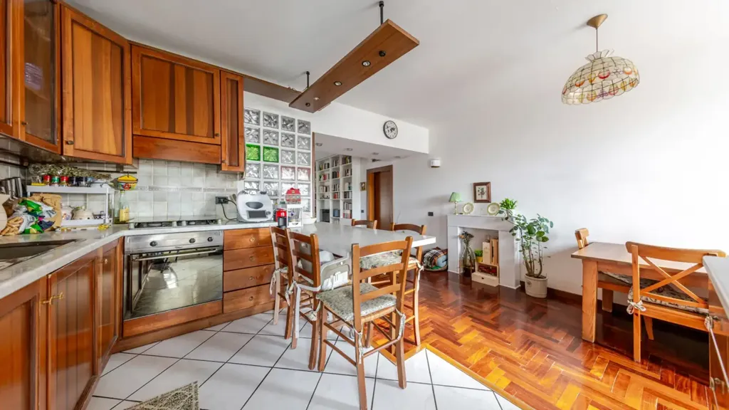 Köök - Flat with Balcony in Milan