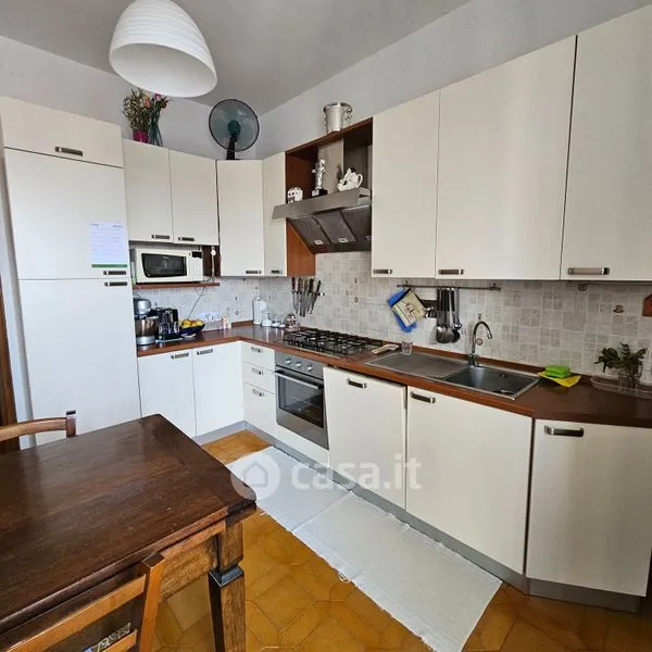 Köök - Central Penthouse with City View in Asti