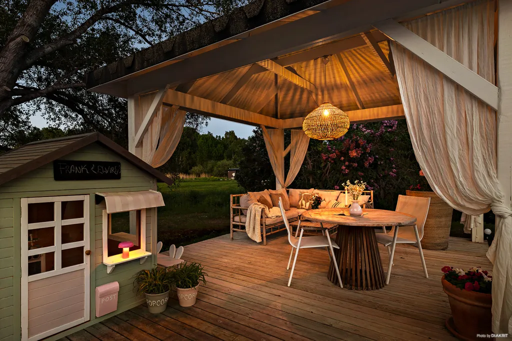 Terrasse - Villa with Pool in Stenhamra