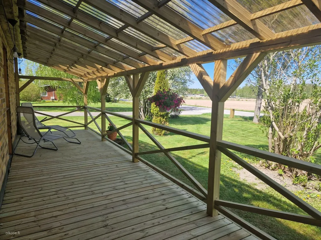 Terrasse - Detached House with Sauna in Lokalahti