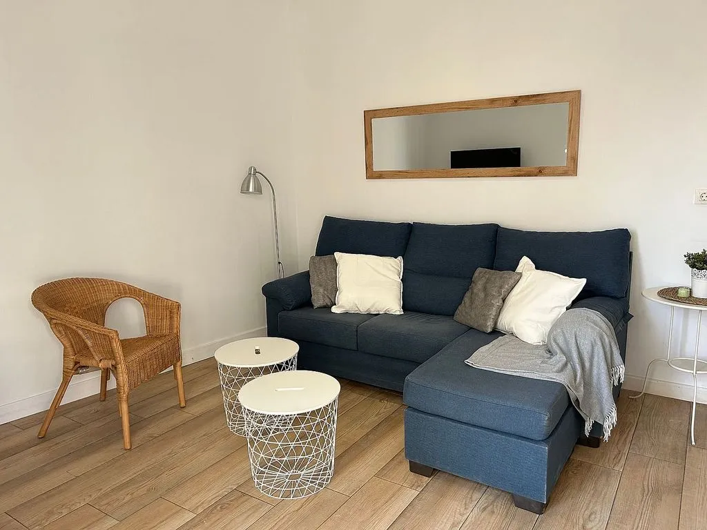 Soggiorno - Furnished Flat with Lift in Sant Francesc