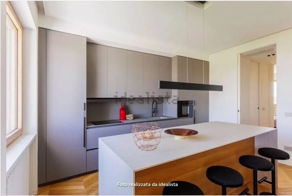 Köök - Luxury Apartment with Panoramic View in Milan