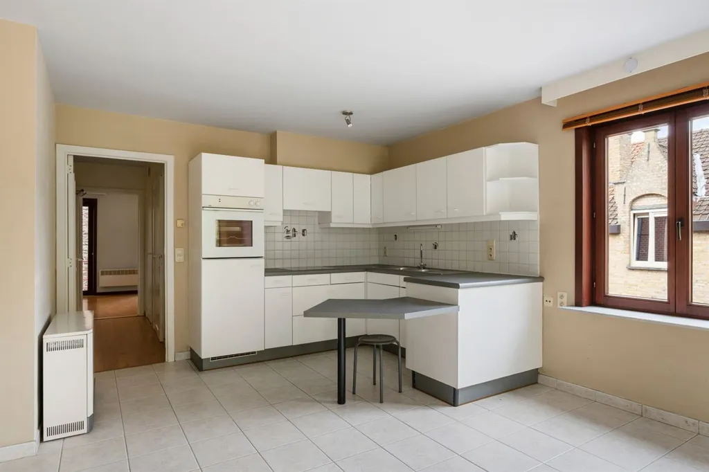Köök - Apartment with Park View in Diksmuide