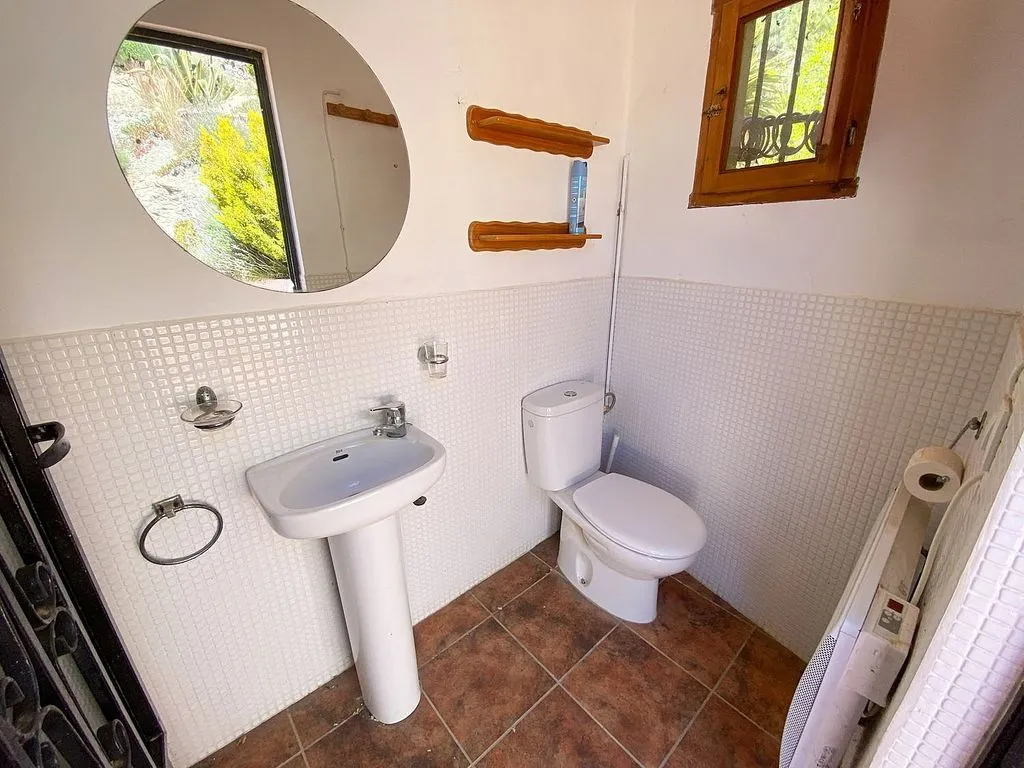 Salles de bain - Rustic House with Terrace in Huércal-Overa