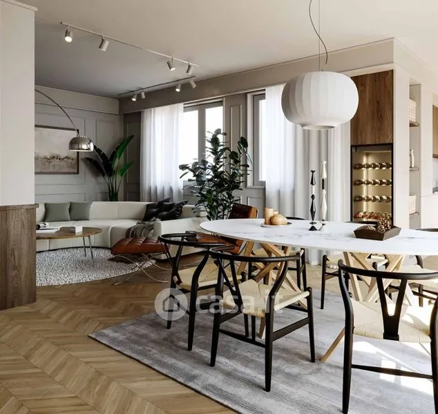 Sala da pranzo - Rusticated Apartment with Balcony in Florence