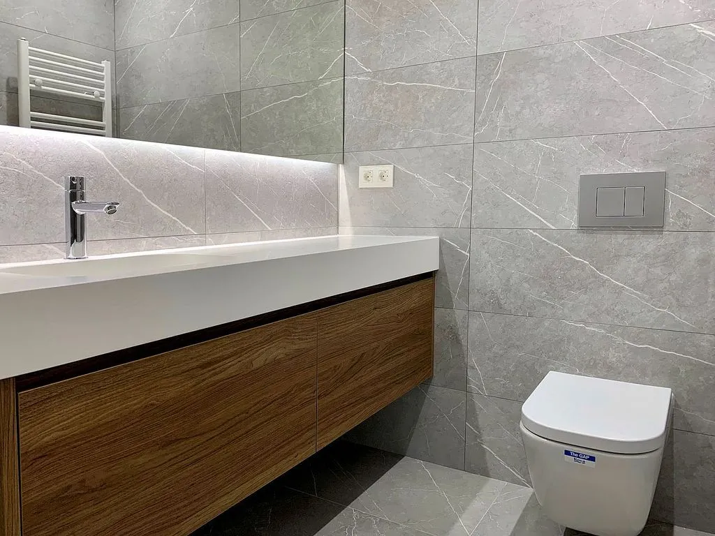 Salles de bain - Luxury Apartment with Terrace near University