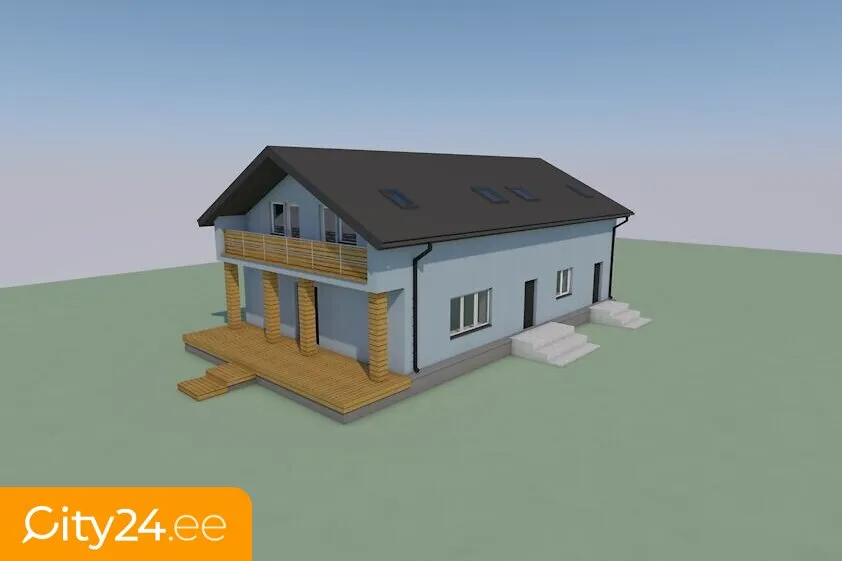 Stone House with Private Garden in Maardu