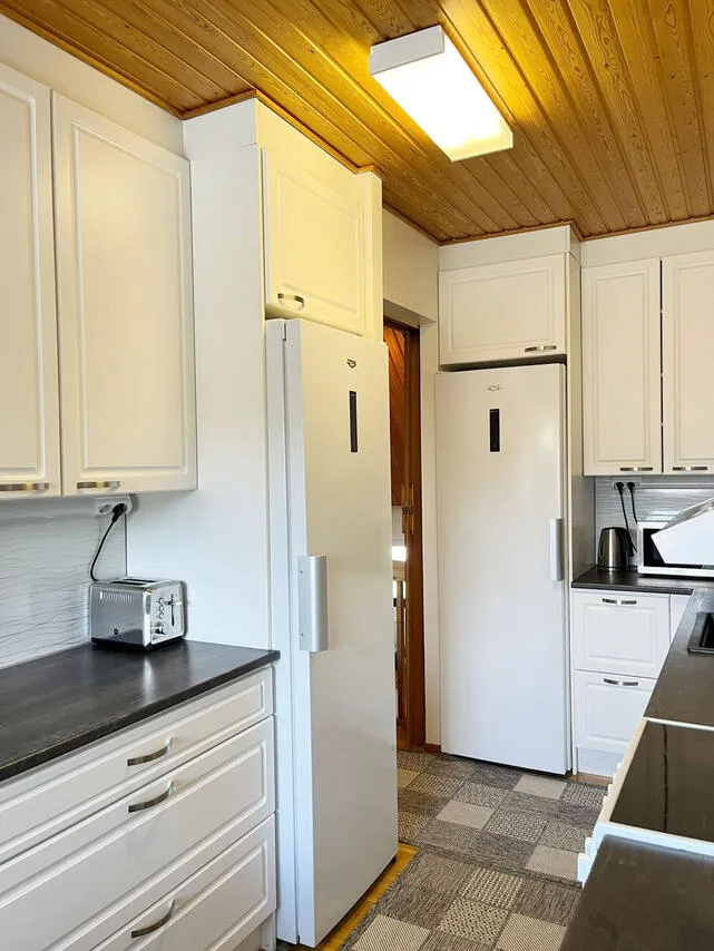 Cuisine - Modernised Apartment with Sauna in Iisalmi