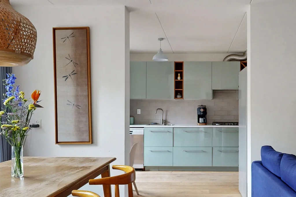 Sala da pranzo - Modern Apartment with Balcony in Amsterdam-Oost