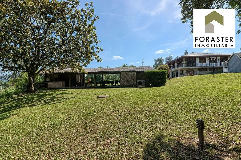 Jardin - Chalet with Pool and Terrace in Loiu