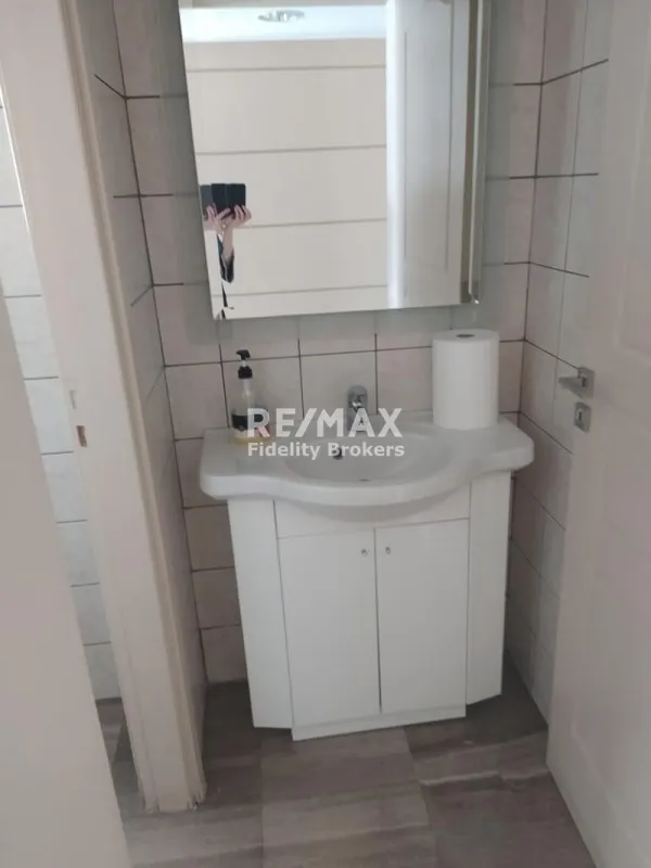 Bathrooms - Corner Commercial Building with Ascender in Ano Syros