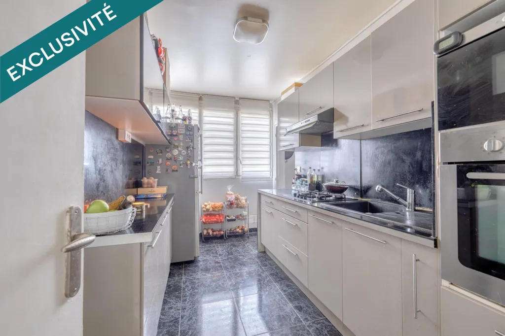 Cucina - Apartment with Balcony in Champigny-sur-Marne