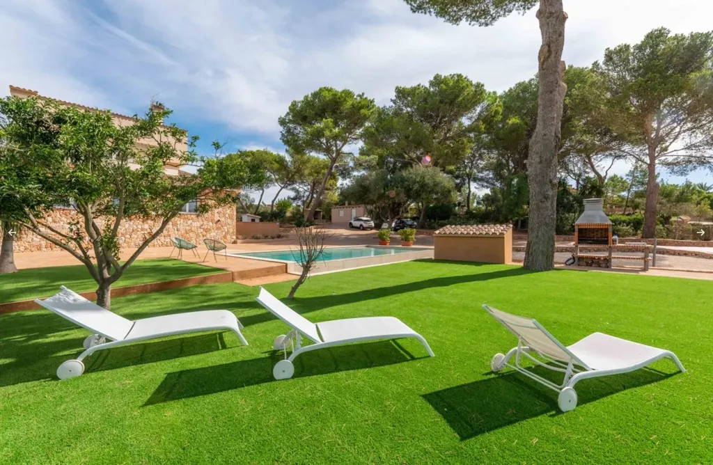 Piscine - Finca with Pool and Views in S'Aranjassa