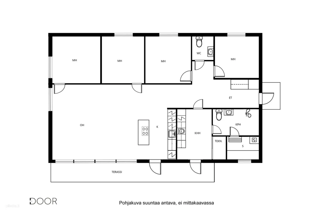 Plan - New Modern Detached House with Garden in Vaasa