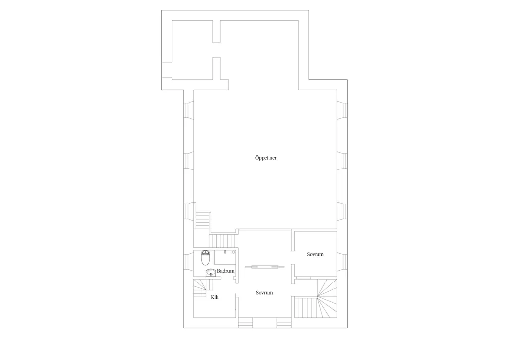 Floor Plan - Historic Villa with River View in Norrmannebo