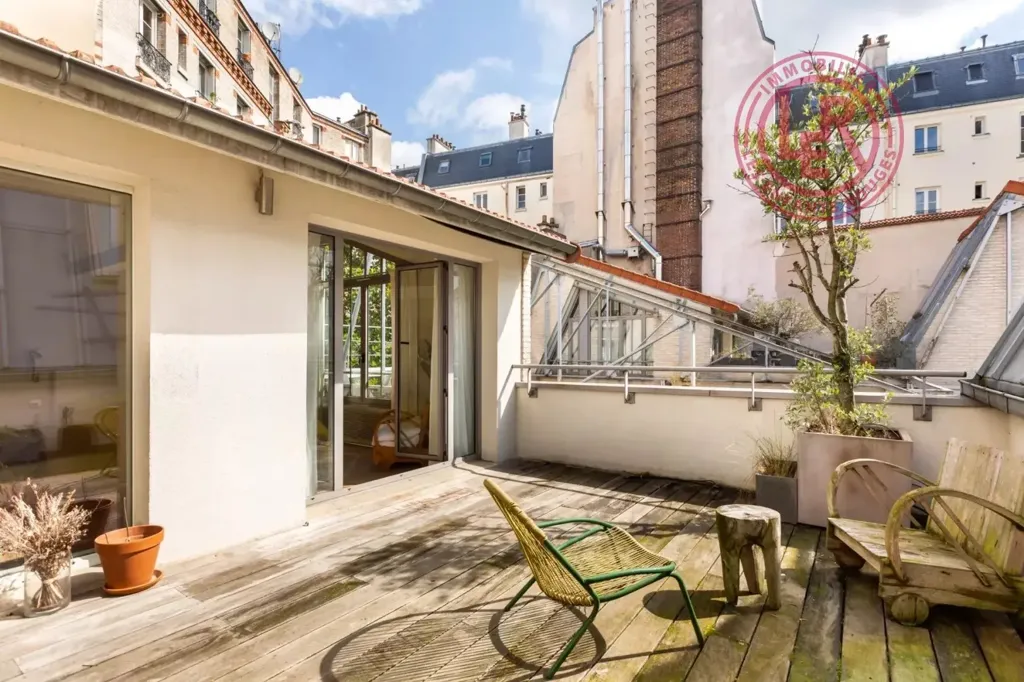 Terrass - Contemporary Loft with Terraces in Paris 10th