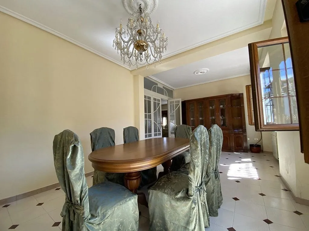 Dining Room - Historic Chalet with Mountain Views in Ribadedeva