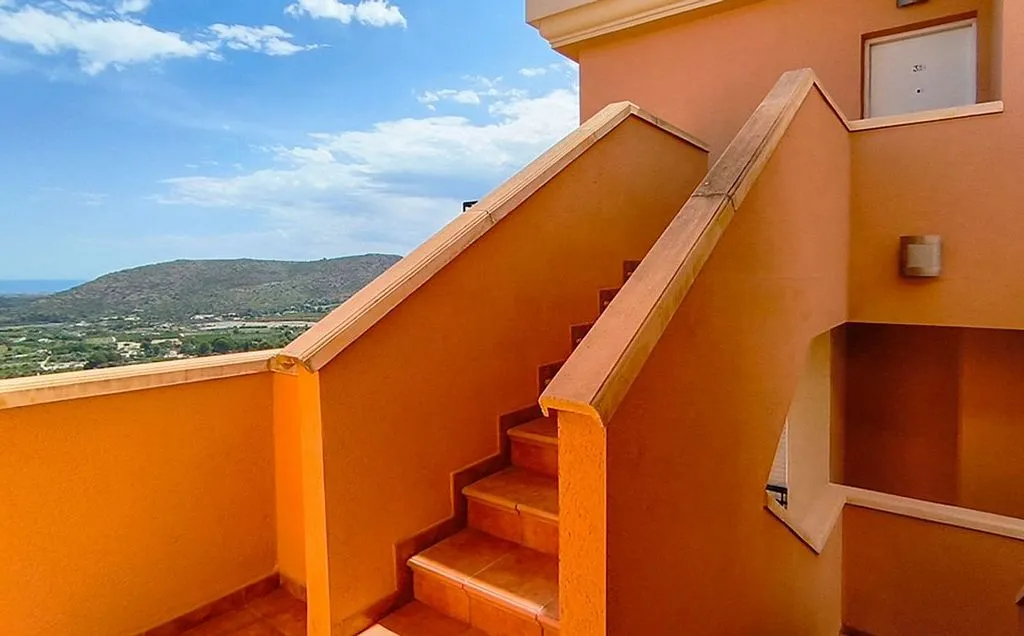 Balcon - Penthouse with Pool and Sea View in La Sella