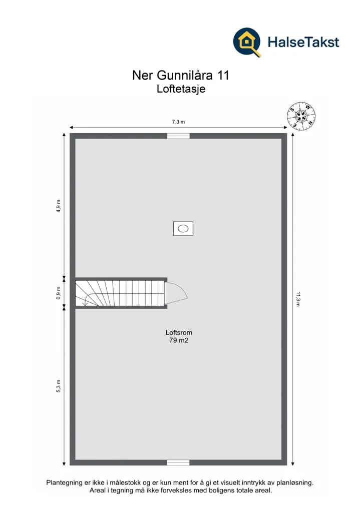 Grundriss - Family Home with Garden in Selbu