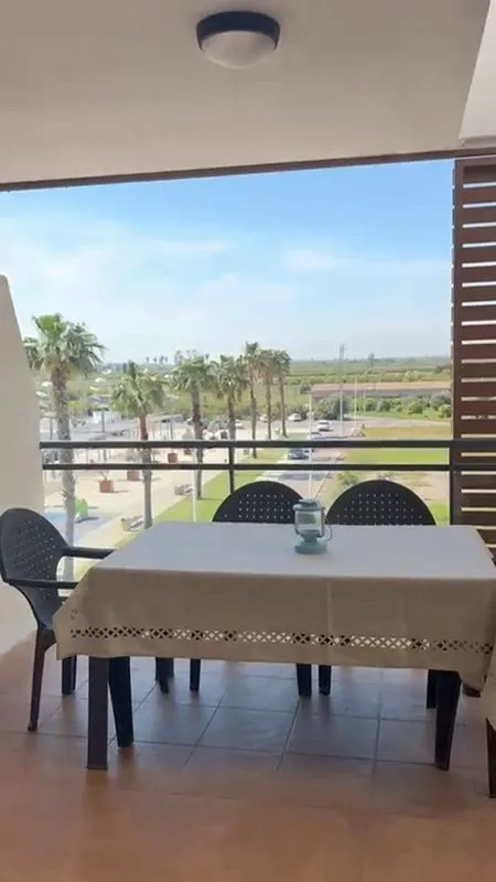 Balcon - Apartment with Pool and Terrace in Moncofa