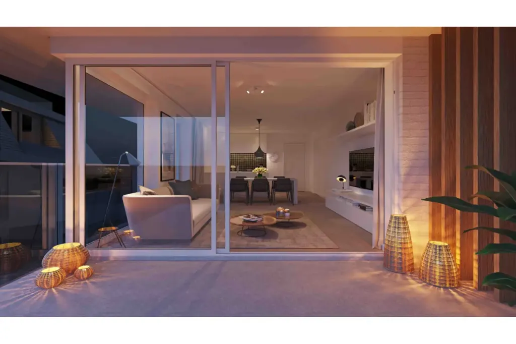 Terrace - New Apartment with Spacious Terrace in Nieuwpoort
