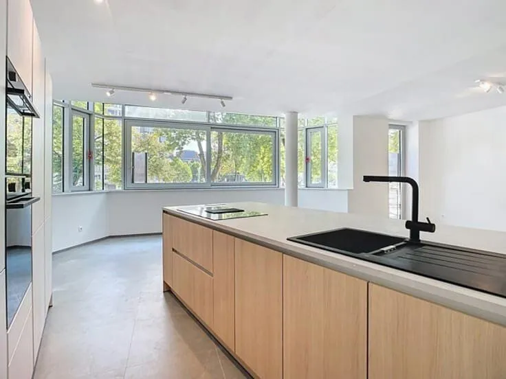 Cuisine - Appartement au Calme sur le Boulevard d'Avroy à Liège