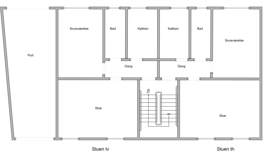 Plaan - One-Bedroom Flat with Storage in Frederikshavn