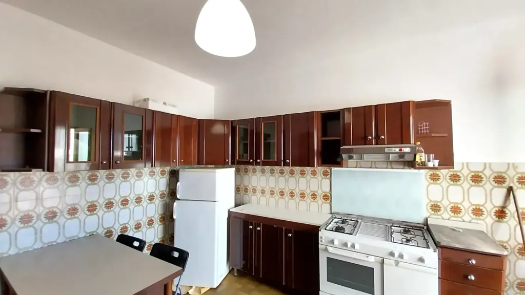 Köök - Apartment with Sea View in Belvedere Marittimo