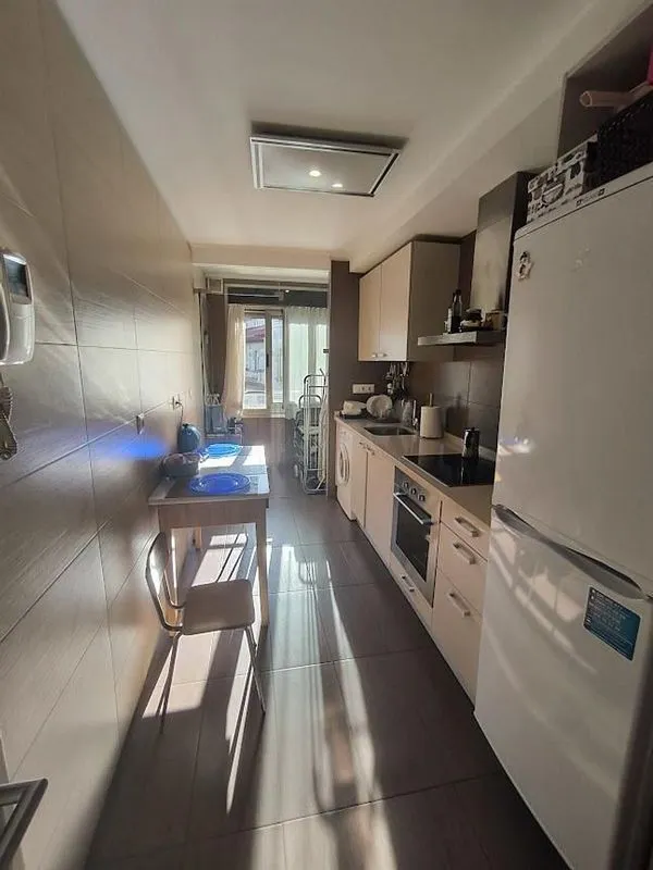 Köök - Apartment with Trunk Space in Auditorio, Oviedo