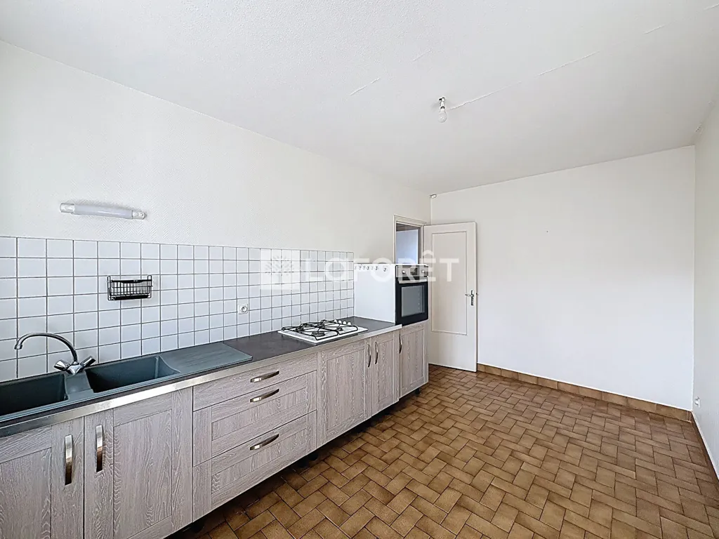 Köök - 4-Piece Flat with Balcony in Saint-Amour