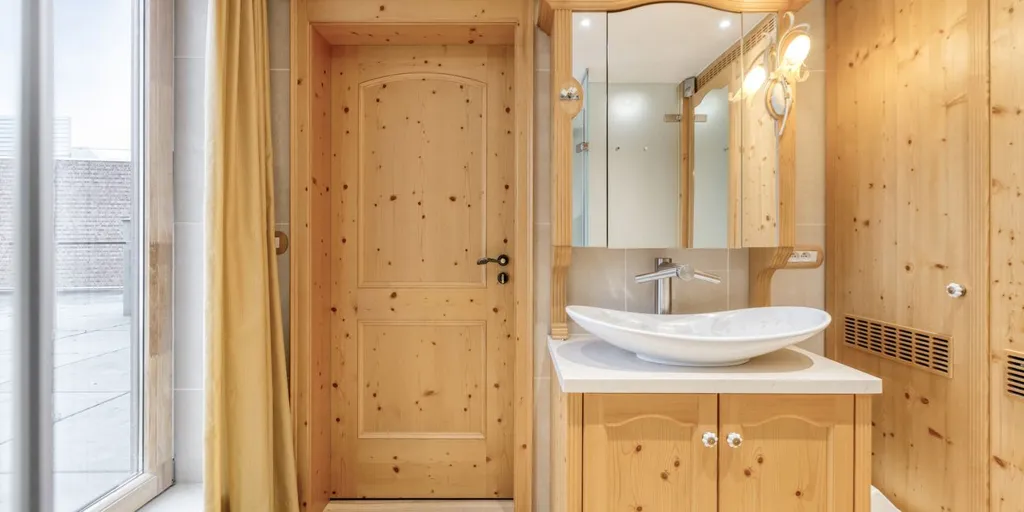 Salles de bain - Appartement en Alpenlandse Stijl avec Terrasse à Hasselt-Centre