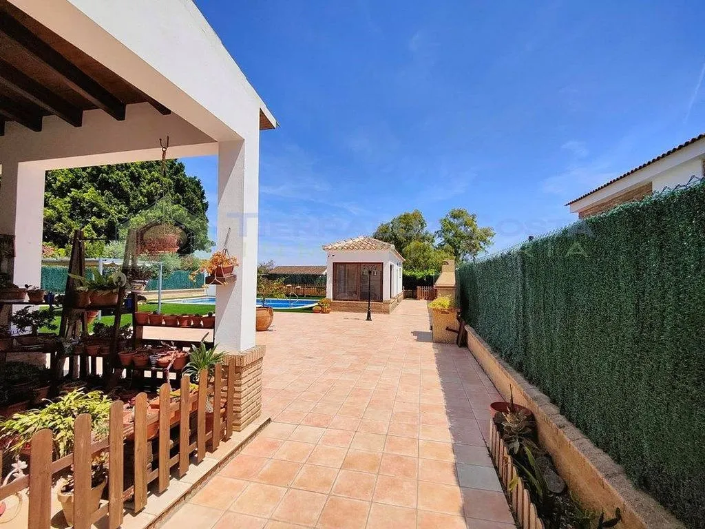 Terrasse - Chalet with Pool and Terraces in Lepe