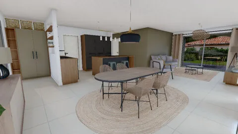 Maison moderne avec jardin à Bégoux