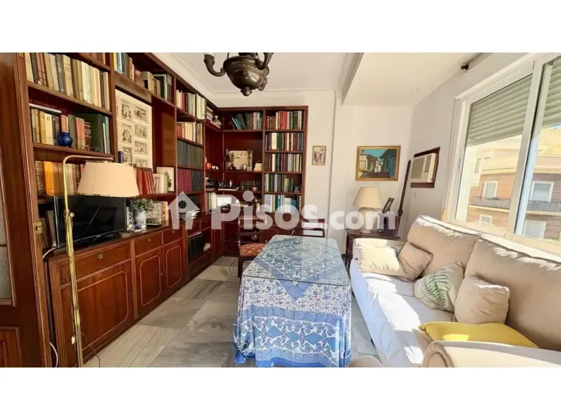 Living Room - Spacious Apartment with Balcony in Calle Asunción