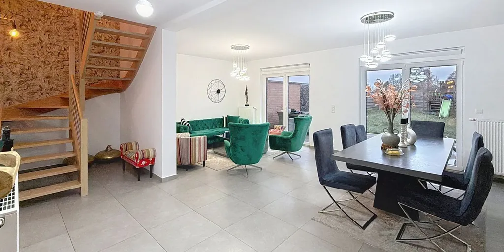 Salle à manger - Appartement Neuf avec Terrasse à Waremme