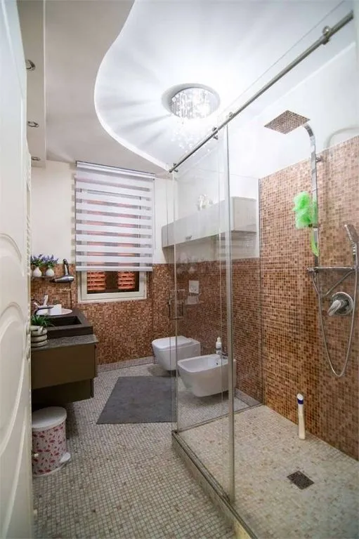 Bathrooms - Luxury Villa with Private Garden in Boltiere