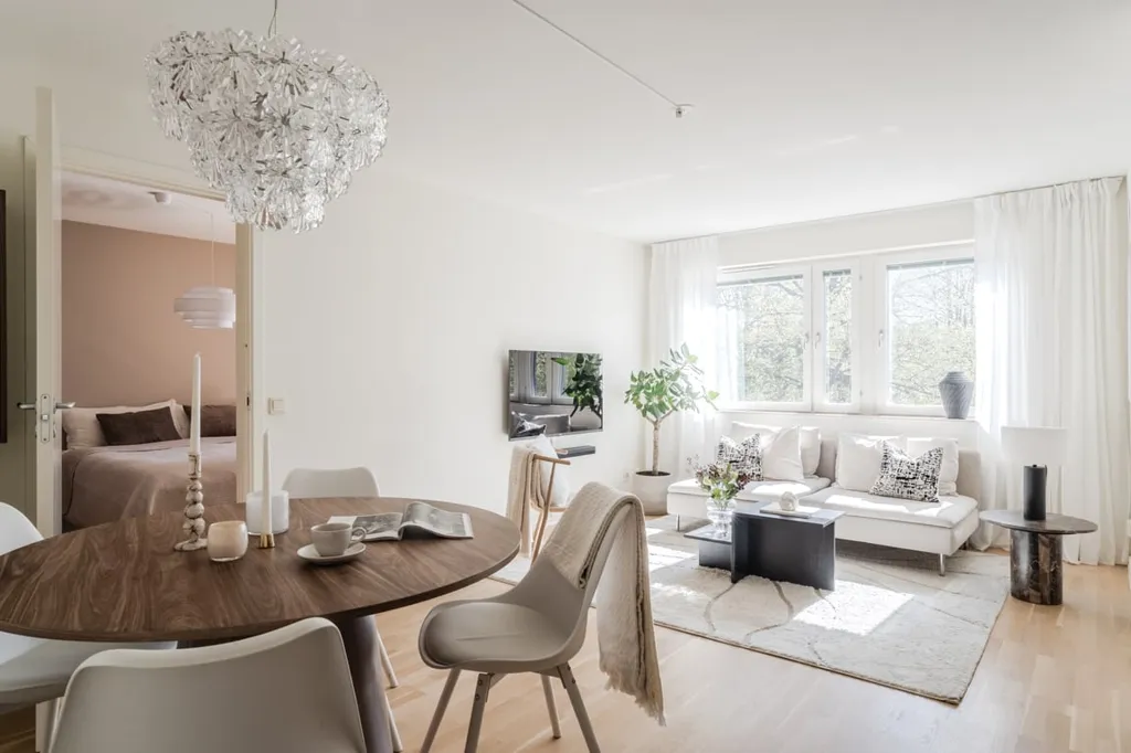 Söögituba - City Centre Flat with Balcony & Open Plan