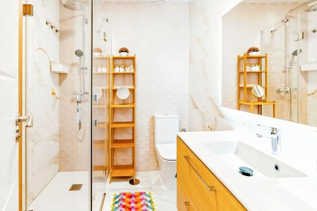 Salles de bain - Luxury Apartment with Pool in El Escorial