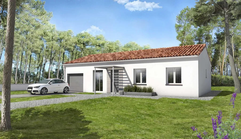New Bungalow with Garage in Fontvieille