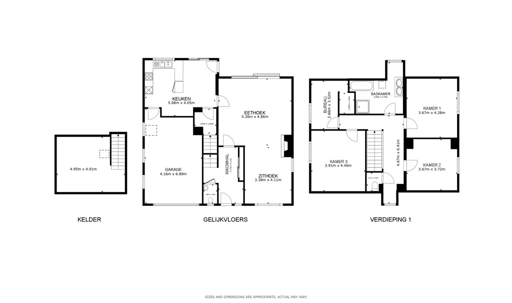 Plaan - Detached House with Garden in Torhout