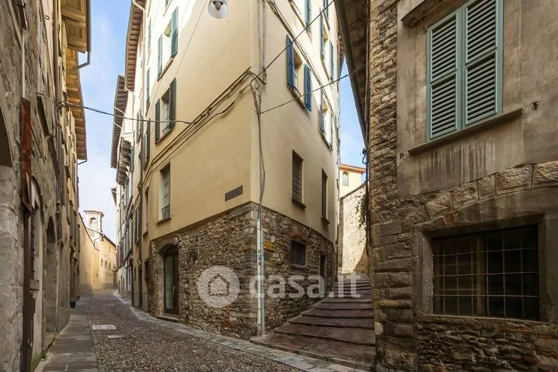 Exterior - Furnished Flat with Balcony in Bergamo's Città Alta