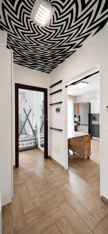 Köök - Bright Apartment with Balcony in Nichelino