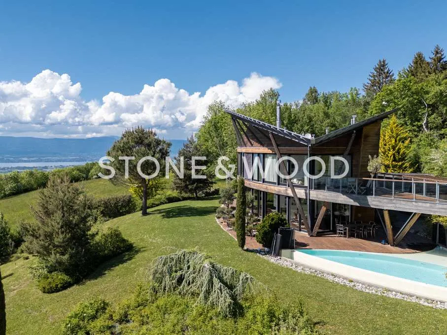 Välivaade - Architect-Designed Villa with Panoramic Views in Cranves-Sales