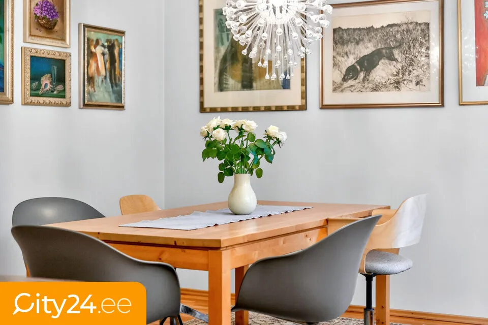 Salle à manger - Apartment with Balcony in Nõmme, Tallinn