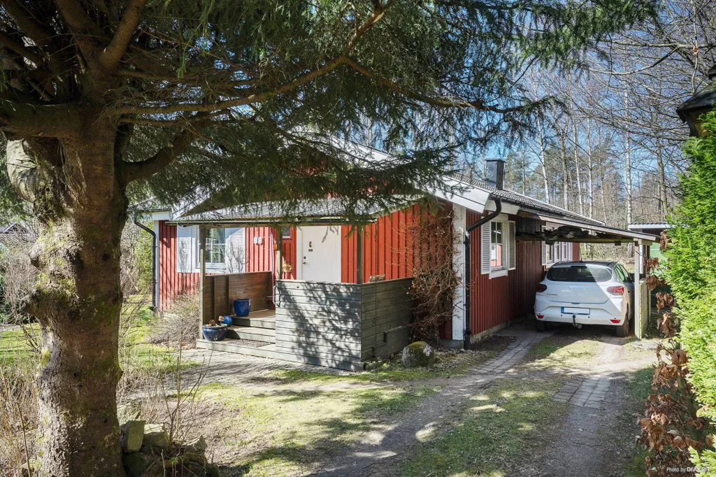 Exterior - Holiday Cottage with Lake View in Skåne