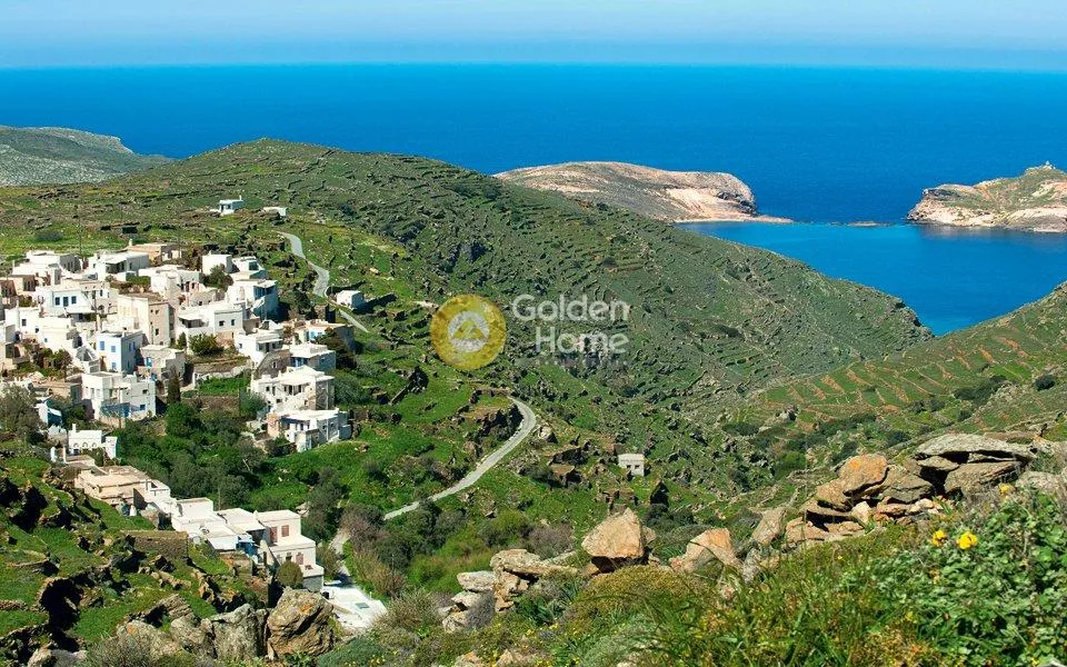 Plot with Mountain View in Thinos - Chora